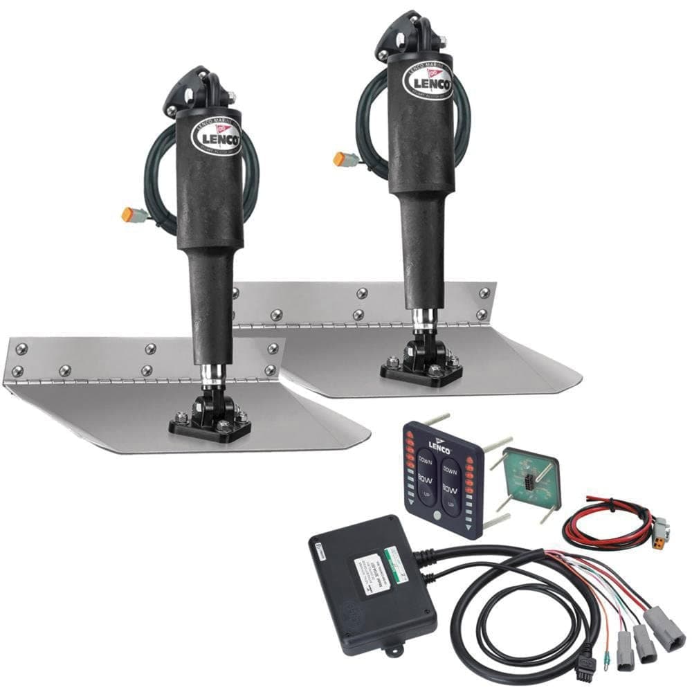 LENCO MARINE Kit de iluminación Trim TAB completo con LED 9 x 12 15108-103