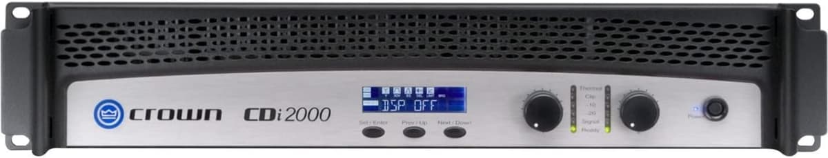 Crown CDi 2000 Two-Channel, 800W @ 4Ω, 70V/140V Power Amplifier