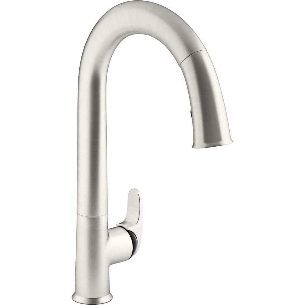 KOHLER Sensate Grifo de Cocina Touchless con Teleducha y Tecnología Response 72218-B7-VS