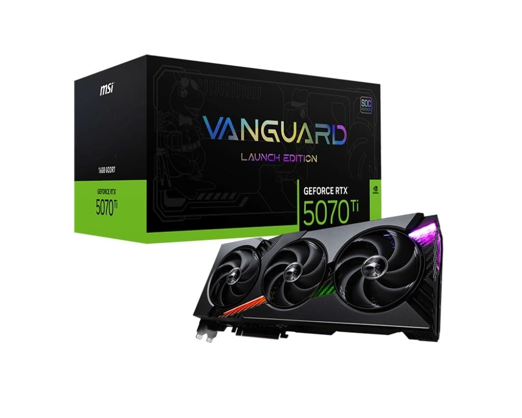 MSI GeForce RTX 5070 Ti 16GB Vanguard SOC Launch Edition VD9038 500732248