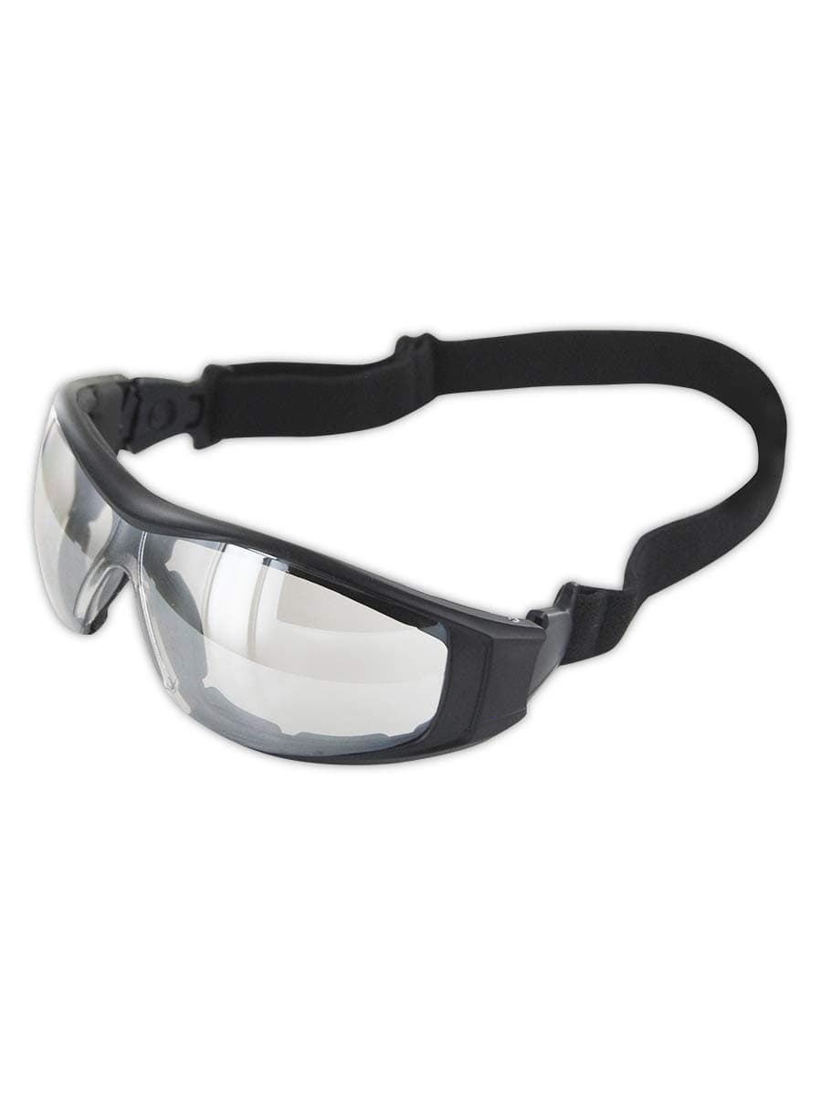 MAGID G919 - Gafas/antiparras convertibles con temple y correa removible (72 pares) G919AFIO-72