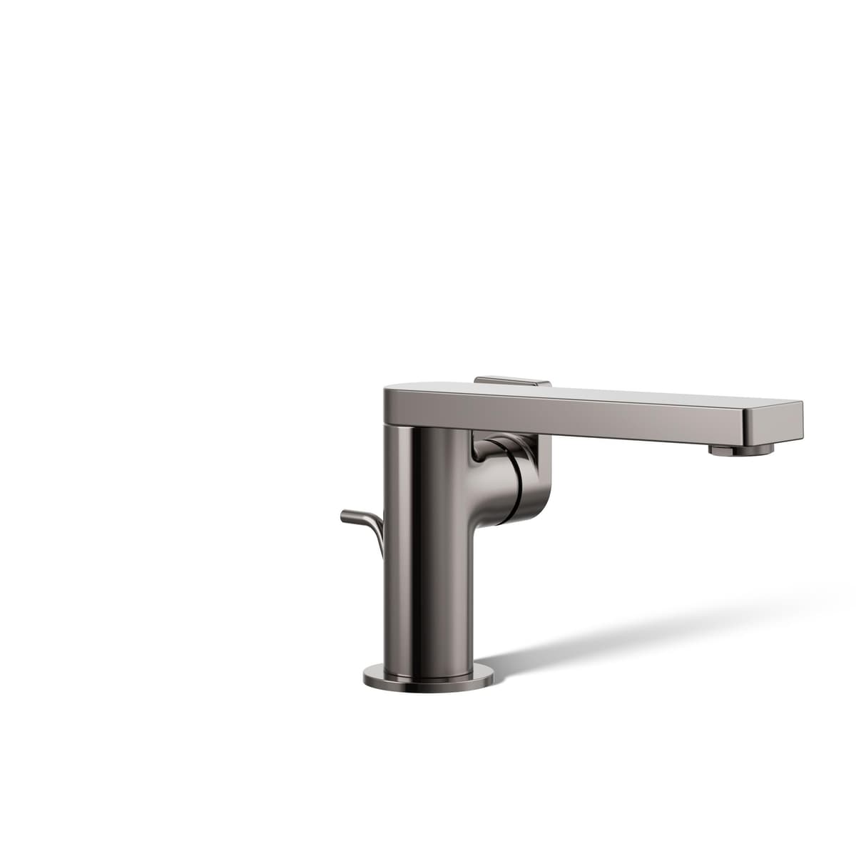 Kohler Composed K-73167-4-TT Grifo monomando para lavabo con palanca - Vibrant Titanium