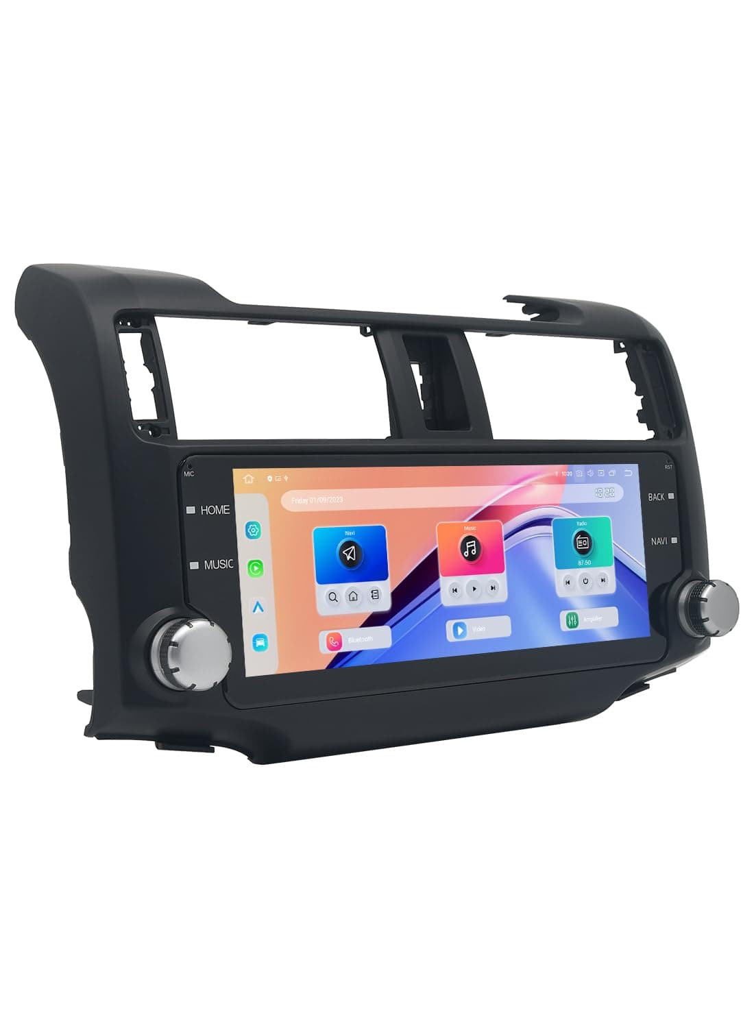 Dasaita 10.25" Car Radio para Toyota 4Runner 2010-2023, 2K QLED, Wireless CarPlay, 6GB+64GB, Android 13