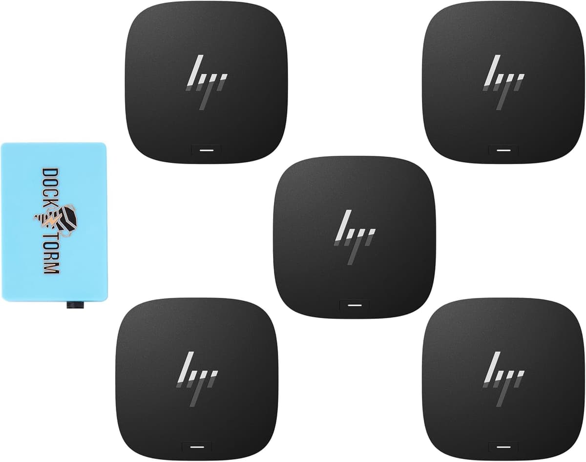 HP Thunderbolt Dock 120W G4 4J0A2AA#ABA Port Replicator Bundle con Docztorm Hub