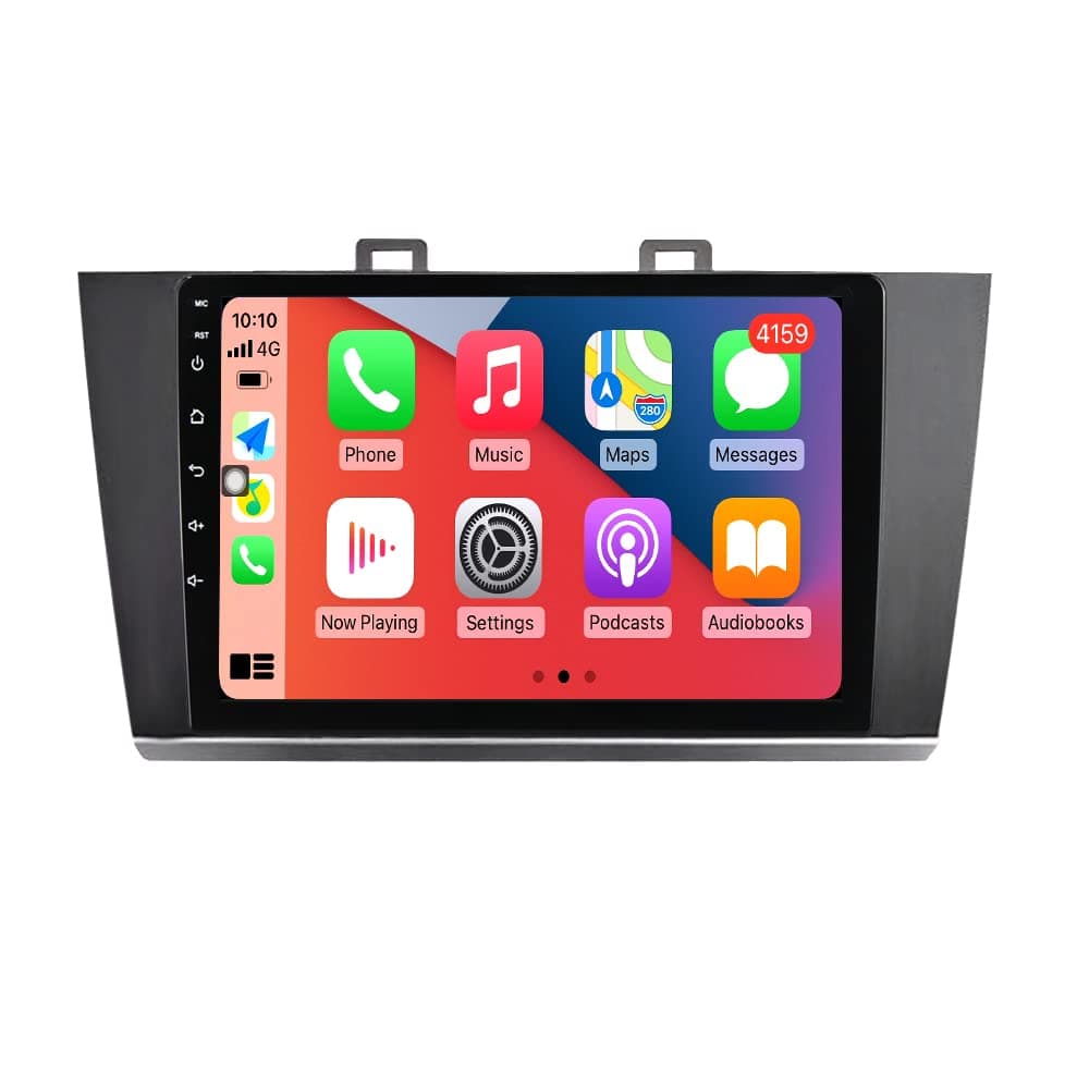 MekedeTech Radio Android para Subaru Outback/Legacy 2015-2018 con CarPlay/Android Auto inalámbrico, pantalla 10" 1280x720 y 8+256GB 8 Core-8+256G