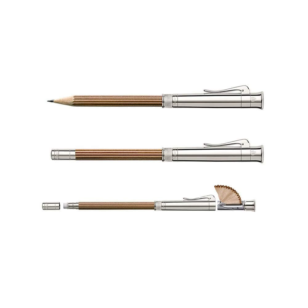 Graf von Faber-Castell Faber Castell Pencil Perfect Sterling Silver Brown 118566