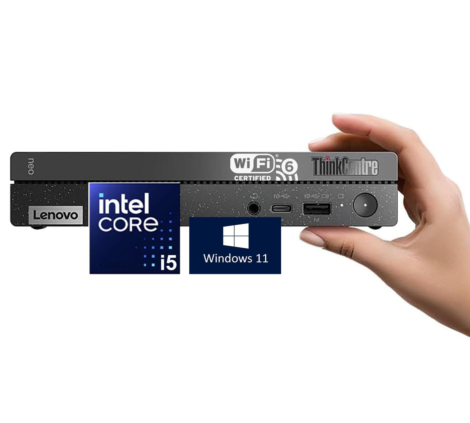 Lenovo ThinkCentre neo 50q Gen 4 Mini Desktop | Intel Core i5 13ª Gen, 32GB RAM, 1TB SSD, Windows 11 Pro DMN50i5
