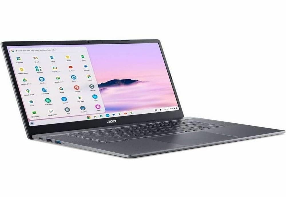 acer Chromebook Plus 515 Laptop - 15.6" Full HD - Intel i3-1215U - 8GB LPDDR5X - 128GB UFS - WiFi 6E - Chrome OS NX.KRCAA.001
