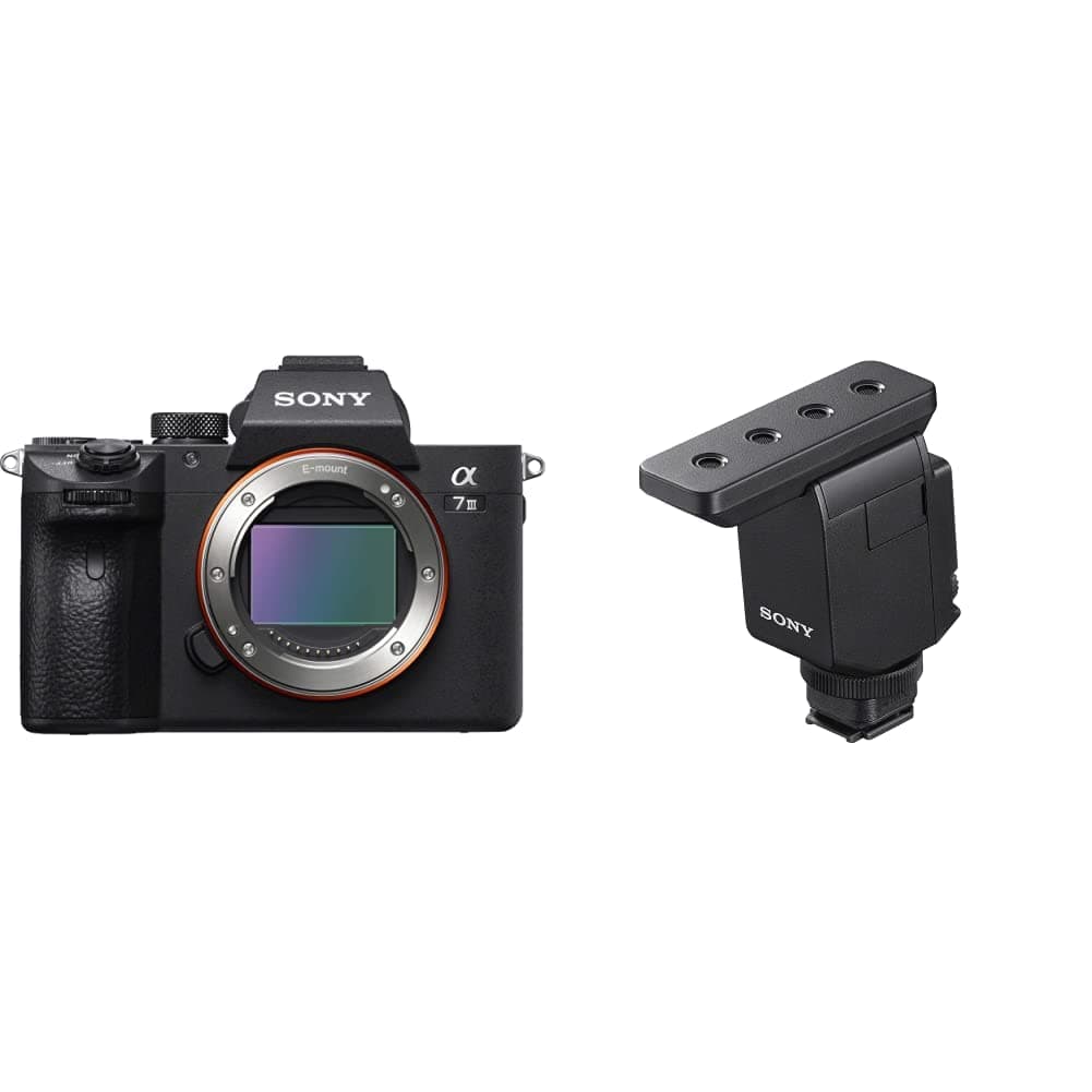 Sony a7 III ILCE-7M3 Cámara mirrorless full-frame 24.2MP, color negro