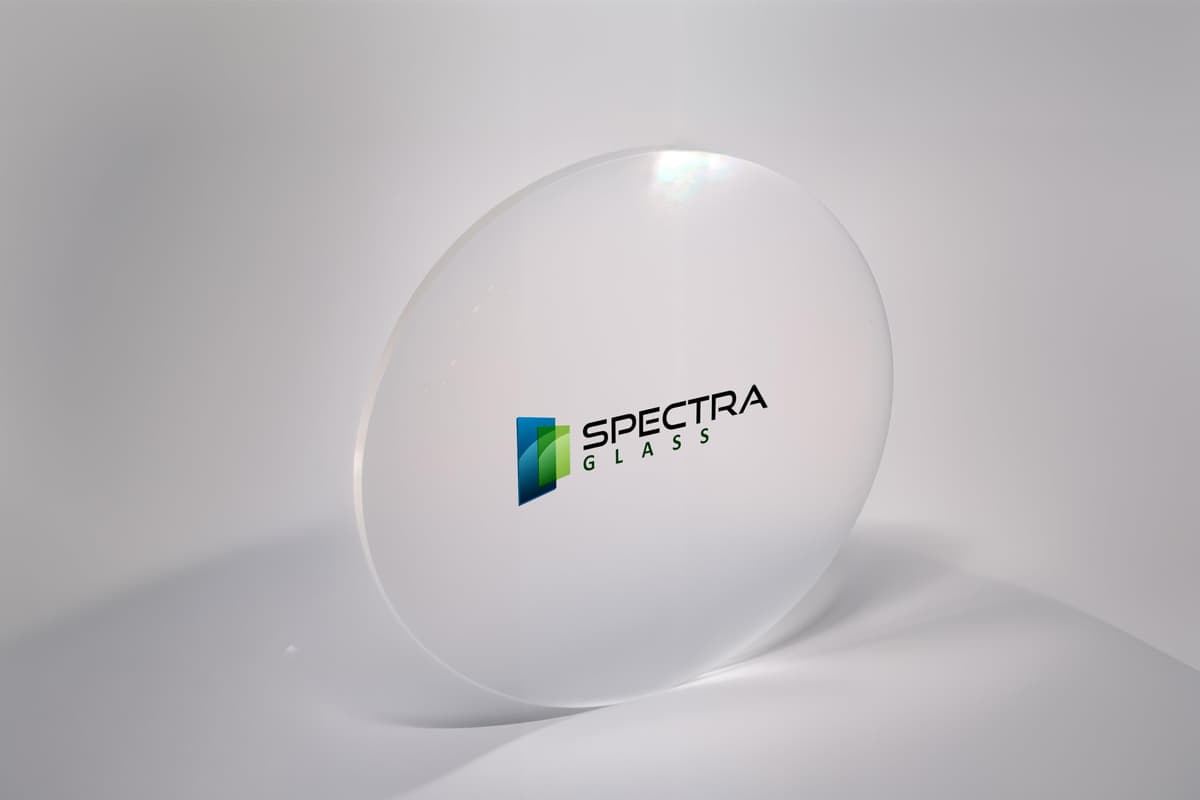 Spectra Glass círculo acrílico transparente 41 pulgadas de diámetro x 1/4 pulgada, con film protector, fabricado en USA 5.6AE0000F41D