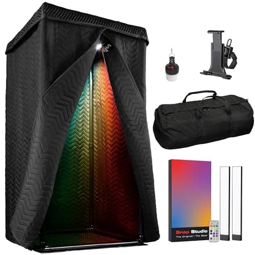 Snap Studio XL Portable Recording Booth SNS-VocalBooth-V2 - Booth portátil para voces y podcast