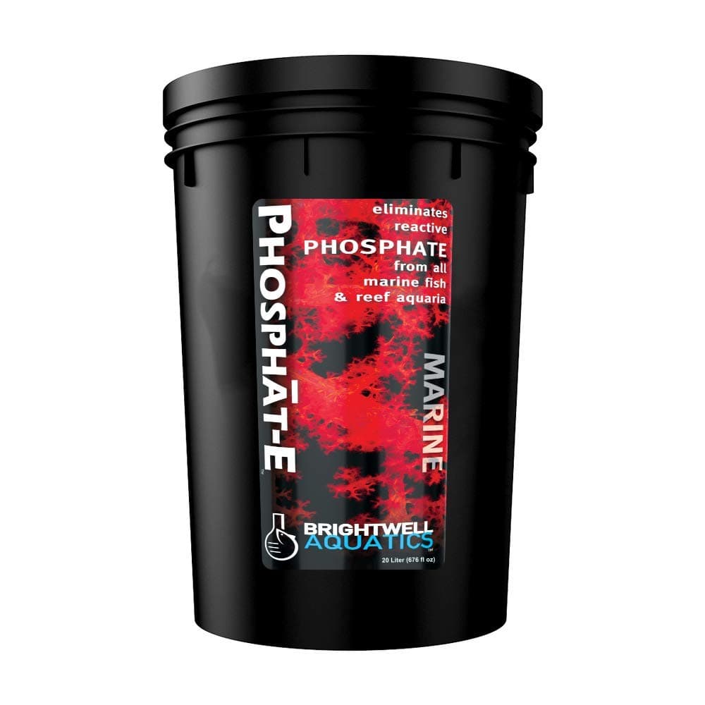Brightwell Aquatics Phosphat-E Líquido Eliminador de Fosfatos para Acuarios Marinos - Tratamientos de Agua para Acuarios, 5.28 GAL POE20L
