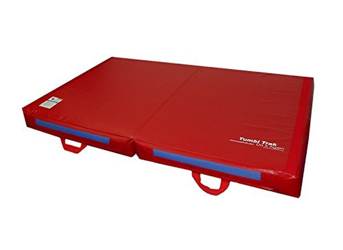Colchoneta plegable Tumbl Trak Practice Mat roja 4ft x 6ft x 6in 4499449
