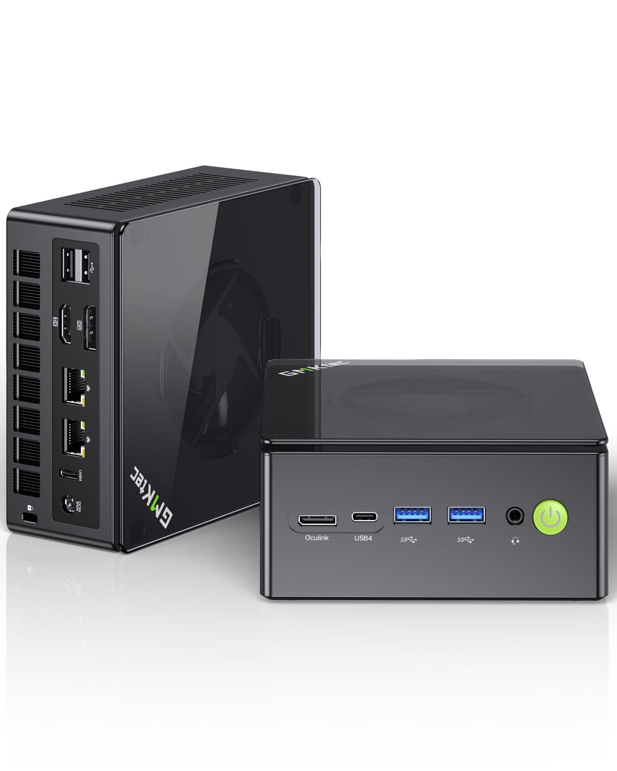 GMKtec Mini PC K8 Plus Ryzen 7 8845HS 32GB DDR5 1TB SSD Dual NIC 2.5G HDMI 2.1 USB4