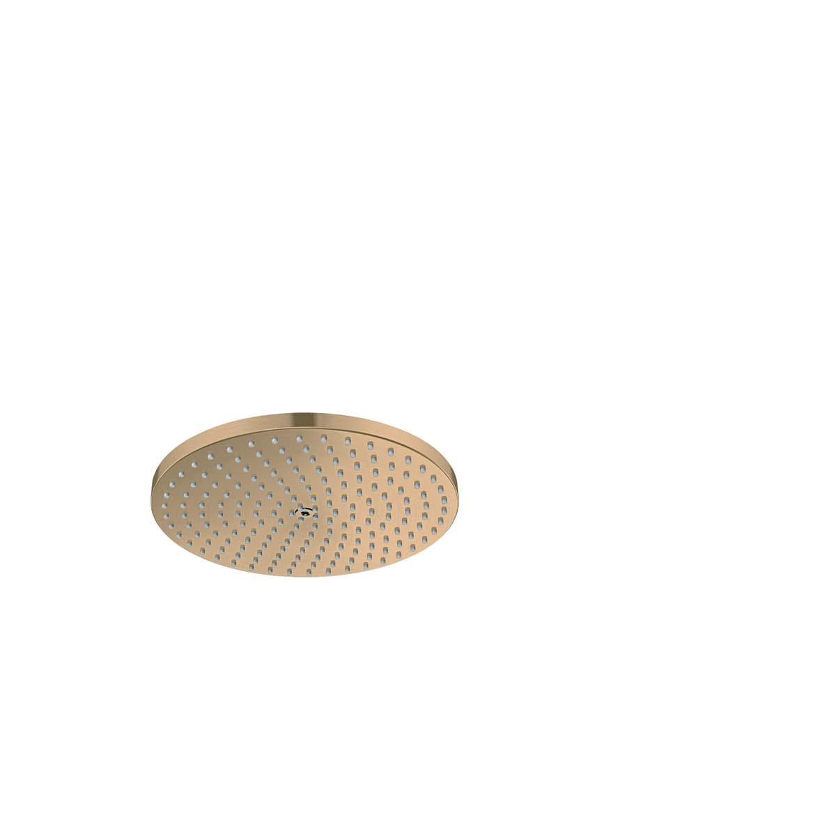 hansgrohe Raindance S Cabezal 9.4" PowderRain Easy Clean con QuickClean, Brushed Bronze, 27624141