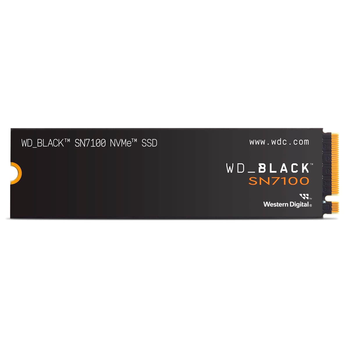 Western Digital WD Black SN7100 SSD Interno 4TB M.2 NVMe PCIe Gen4 WDS400T4X0E-EC