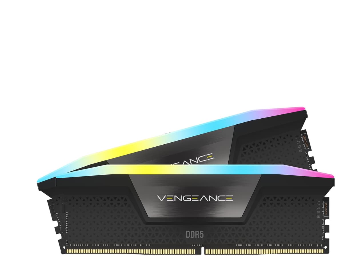 CORSAIR Vengeance RGB DDR5 96GB (2x48GB) 6400MHz CL32 - CMH96GX5M2B6400C32