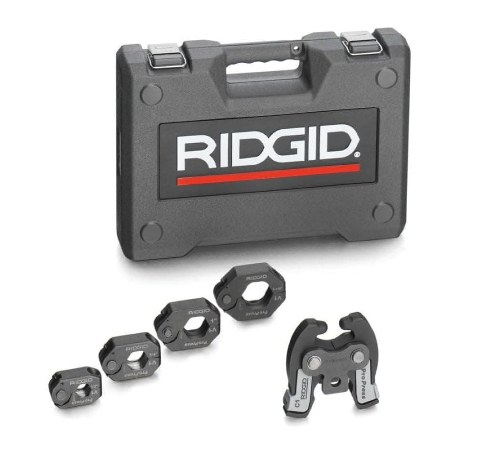 Ridgid Kit de Anillos de Prensa, Compacto, 1/2 a 1 1/4 pulg. 28043