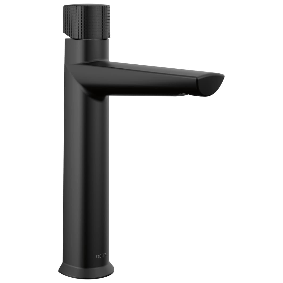 Delta Galeon Grifo de lavabo baño negro mate con tecnología Diamond Seal (673-BL-DST)