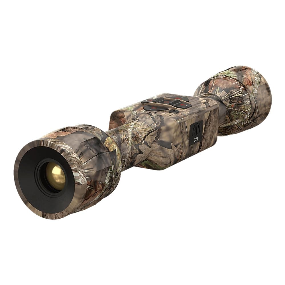 theOpticGuru ATN MossyOak Thor LT Visor térmico ultraligero 60Hz con One Shot Zero (320x240, 3-6x)
