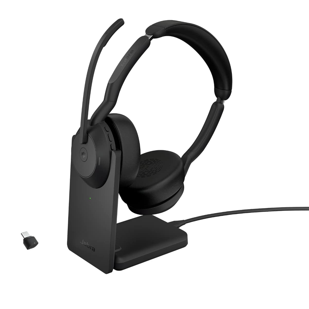 Jabra Evolve2 55 - Link380C Ms Estéreo (Incluye Base), W128338047 (Estéreo (Incluye Base)) 25599-999-889