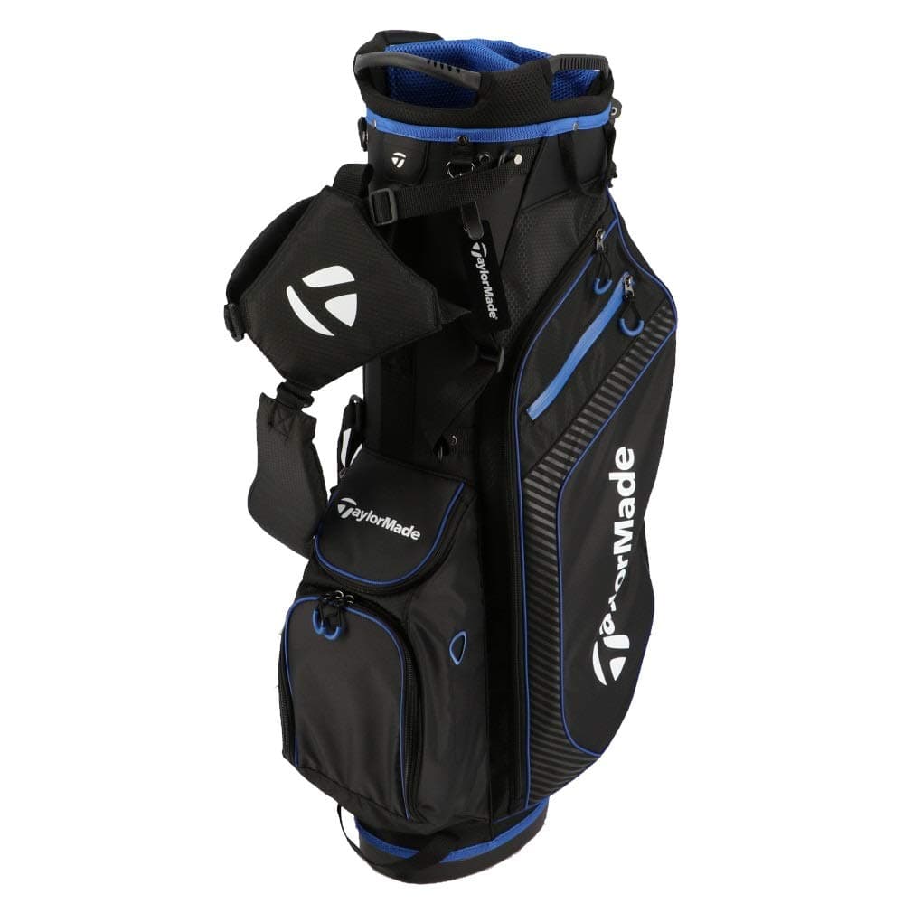TaylorMade Carry Light 4-Way Stand Bag 21SS, Negro/Azul TB462