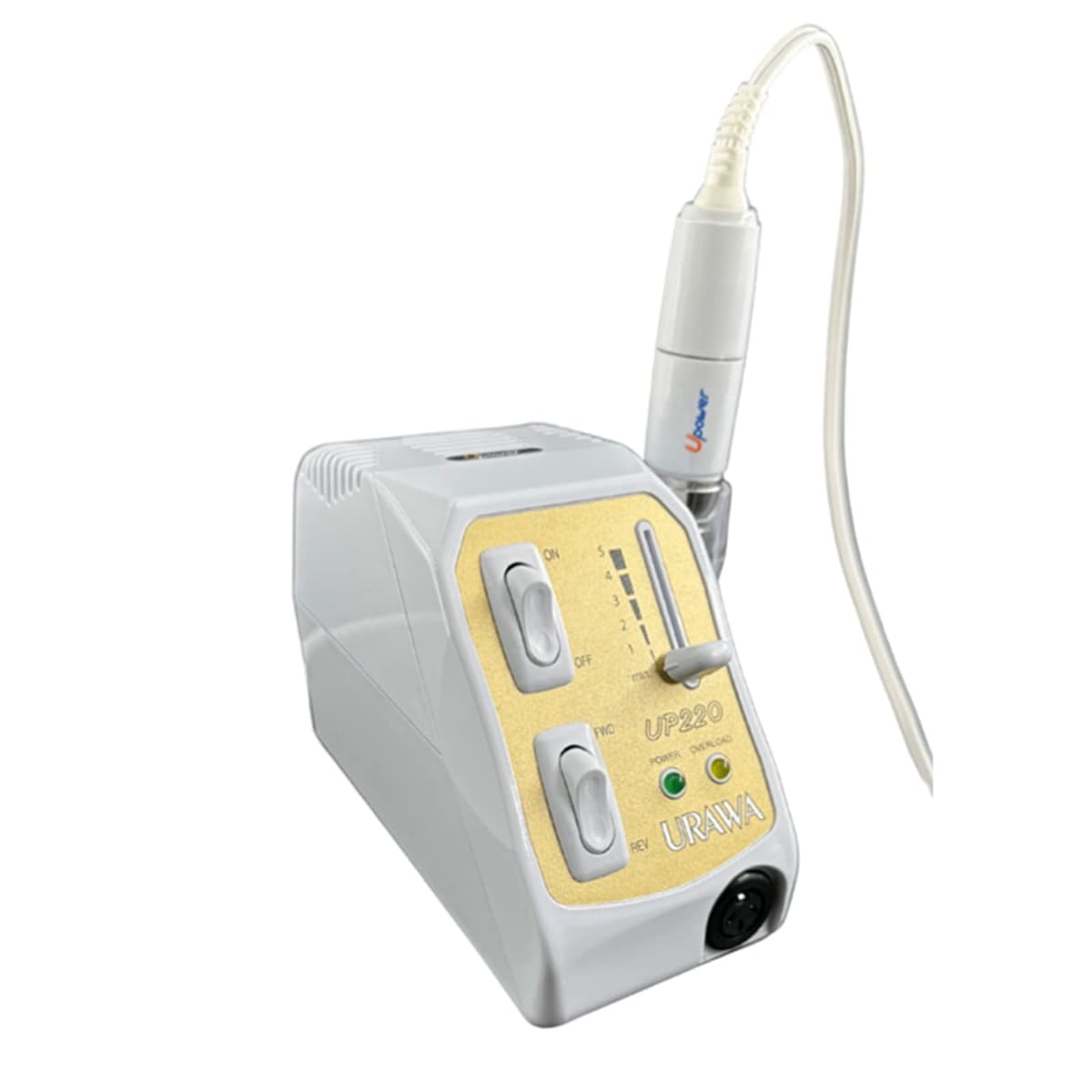 [Upower] UP220 Professional Nail Drill Machine White-Gold UP22AWH2-12ABZ