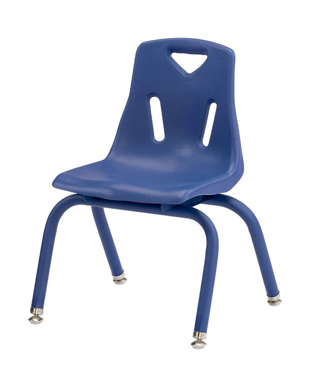 Sillas apilables Berries 8122JC6003, 12" altura, azul, pack de 6
