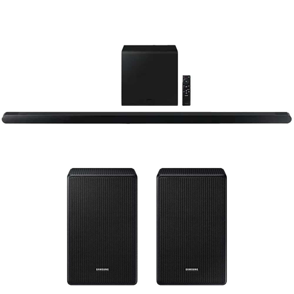 Samsung HW-S800B 3.2.1ch Soundbar con Wireless Dolby Atmos DTS:X y kit SWA-9500S - Negro E2SAMHWS800B