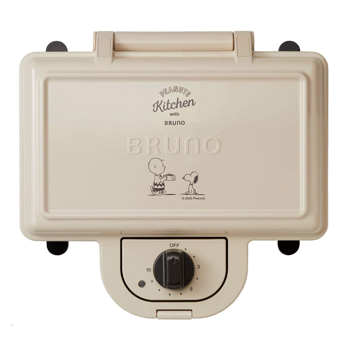 BRUNO Hot Sand Maker Snoopy Edition doble BOE069-ECRU White Japan Import