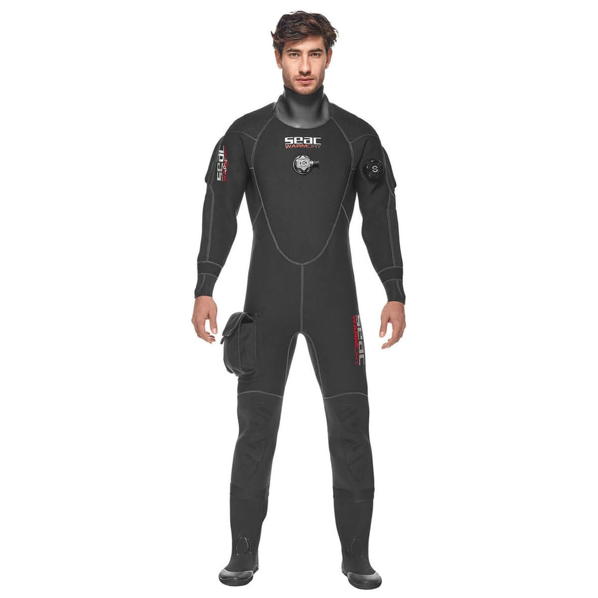 SEAC Warmdry Traje Seco Neopreno 4mm, Negro, 3X-Large 0060001009145A