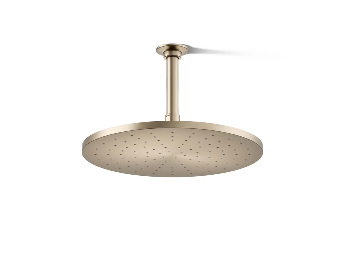 Kohler 13690-BV cabezal de lluvia redondo contemporáneo 12" 2.5 gpm Vibrant Brushed Bronze