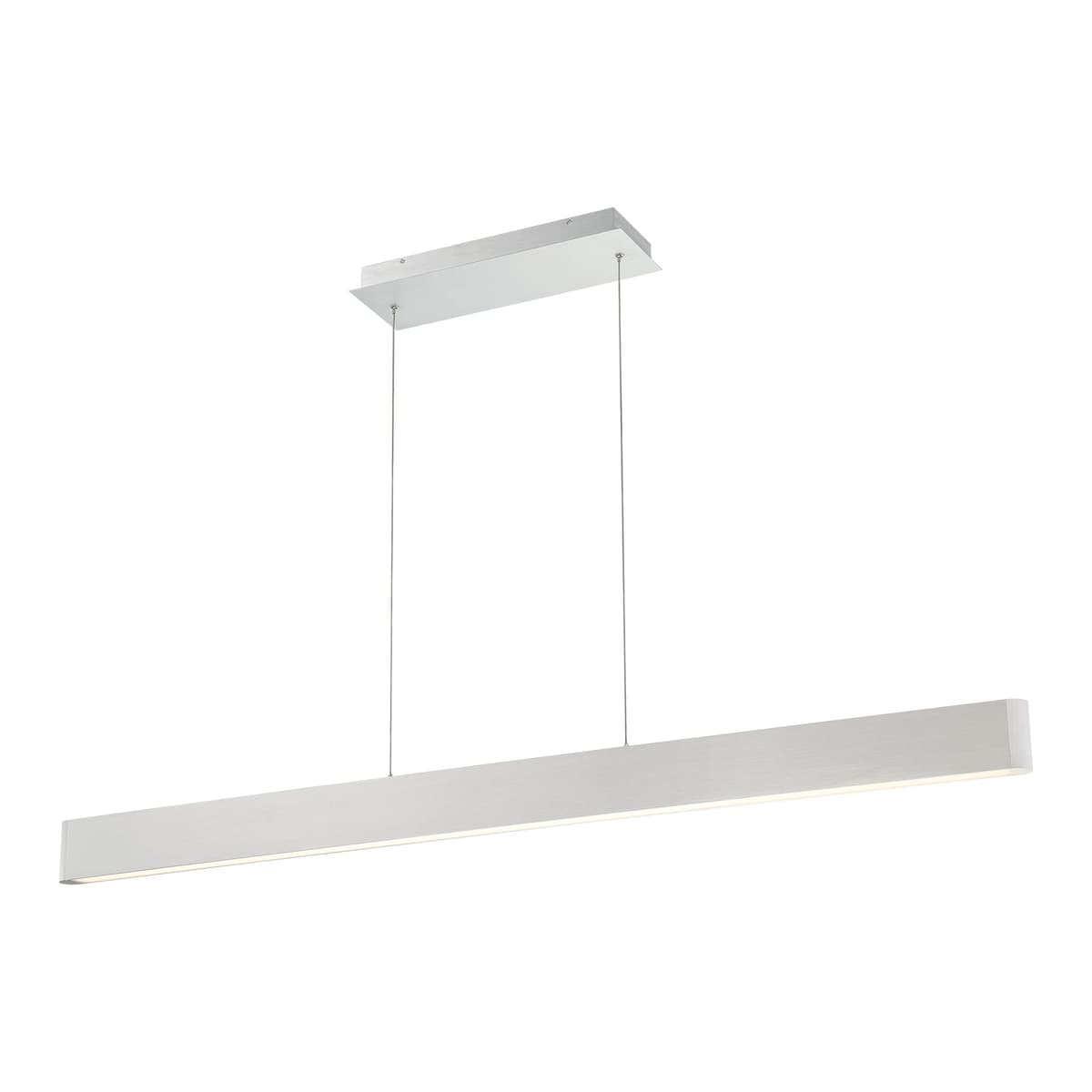 WAC Lighting dweLED Volo 54in LED Pendant 3000K Brushed Aluminum PD-22754-AL