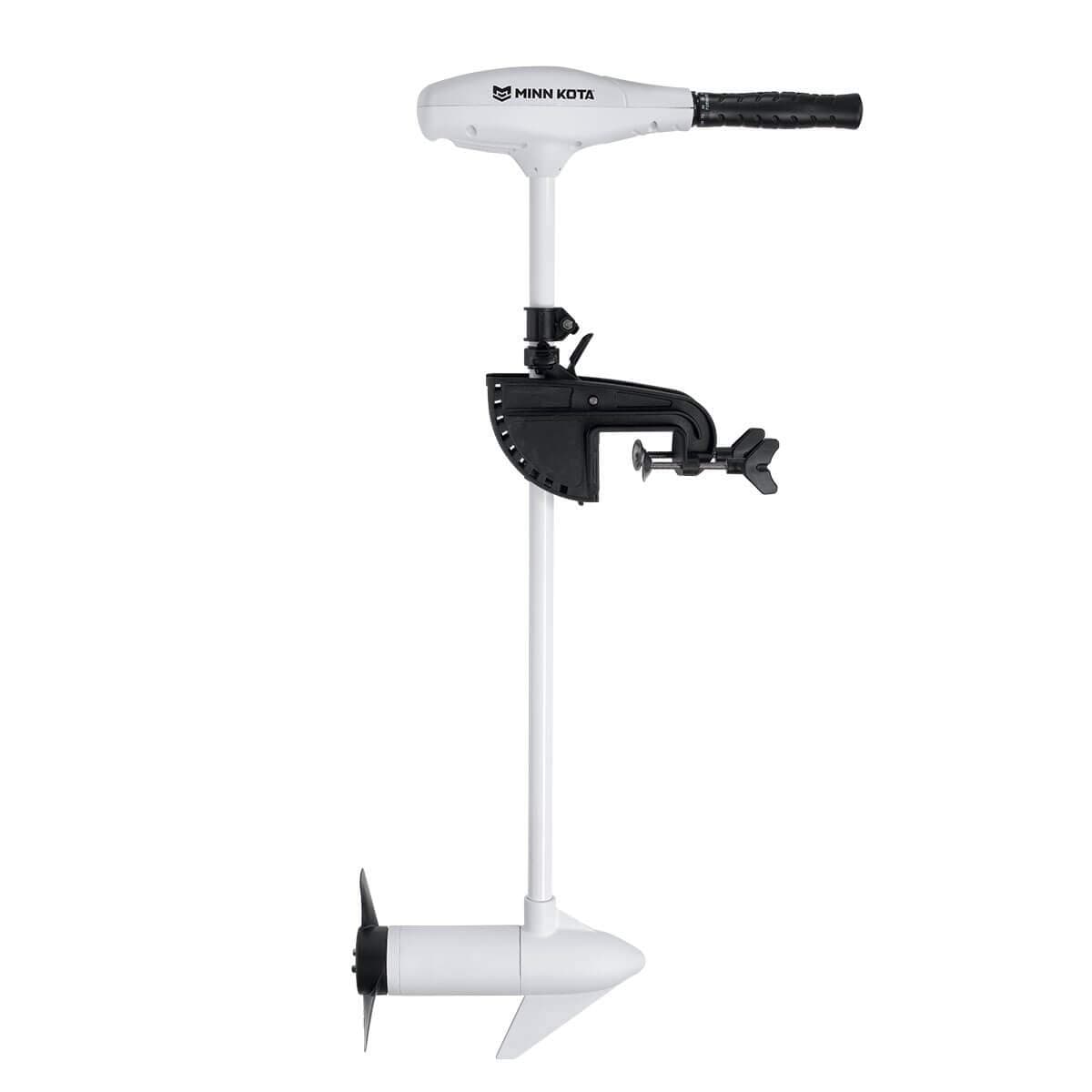 Minn Kota Riptide Transom 55 lb Empuje, Timón Telescópico, Eje 42" (Agua Salada) 1363854