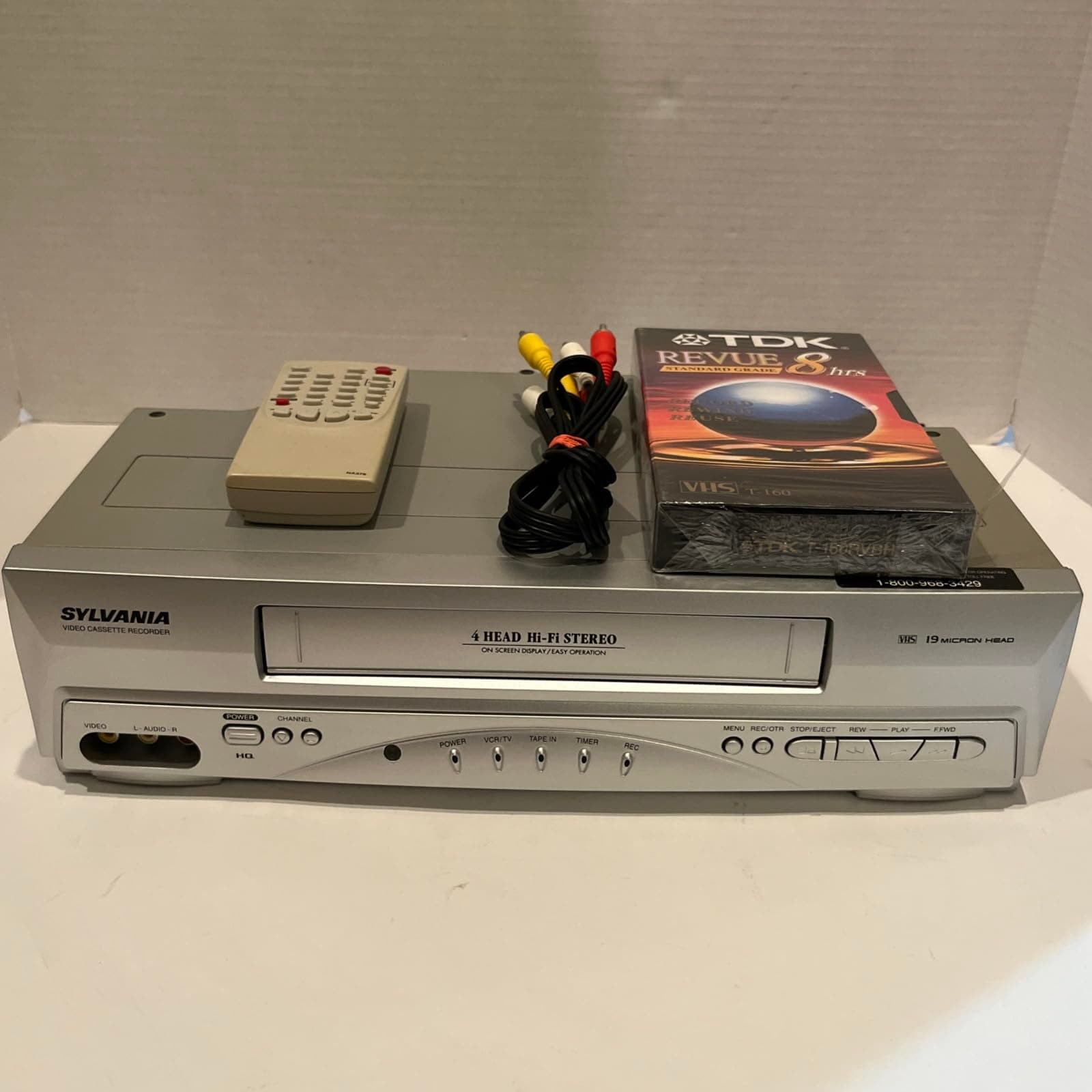 Sylvania 6260VF VCR de 4 cabezas