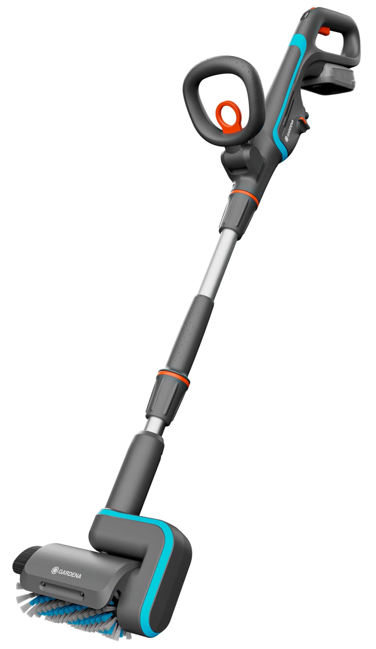 Gardena AquaBrush Patio 03/18V P4A Set Recargable con Batería (14841-20)