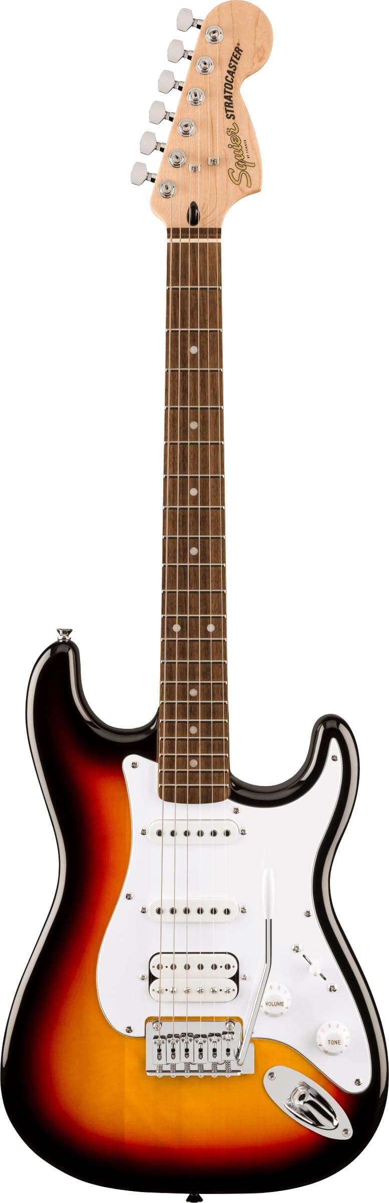 Squier by Fender Affinity Stratocaster Jr. HSS Sunburst tricolor 0378180500