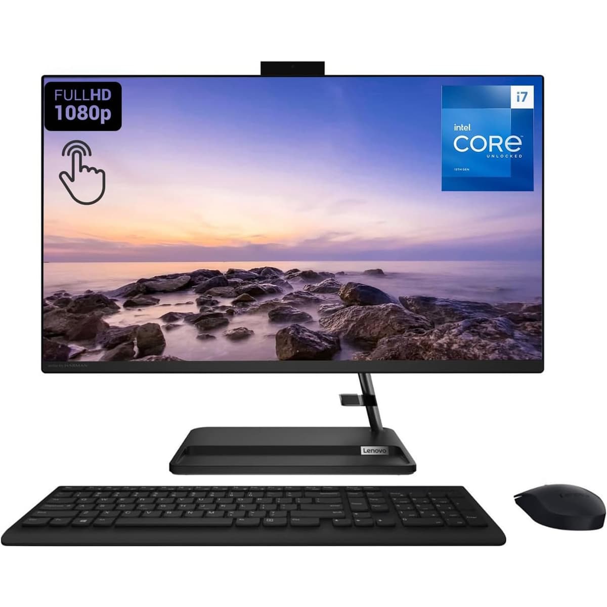 Lenovo IdeaCentre All-in-One 27" FHD Touch i7-13620H 64GB RAM 2TB SSD Windows 11 Pro F0GJ