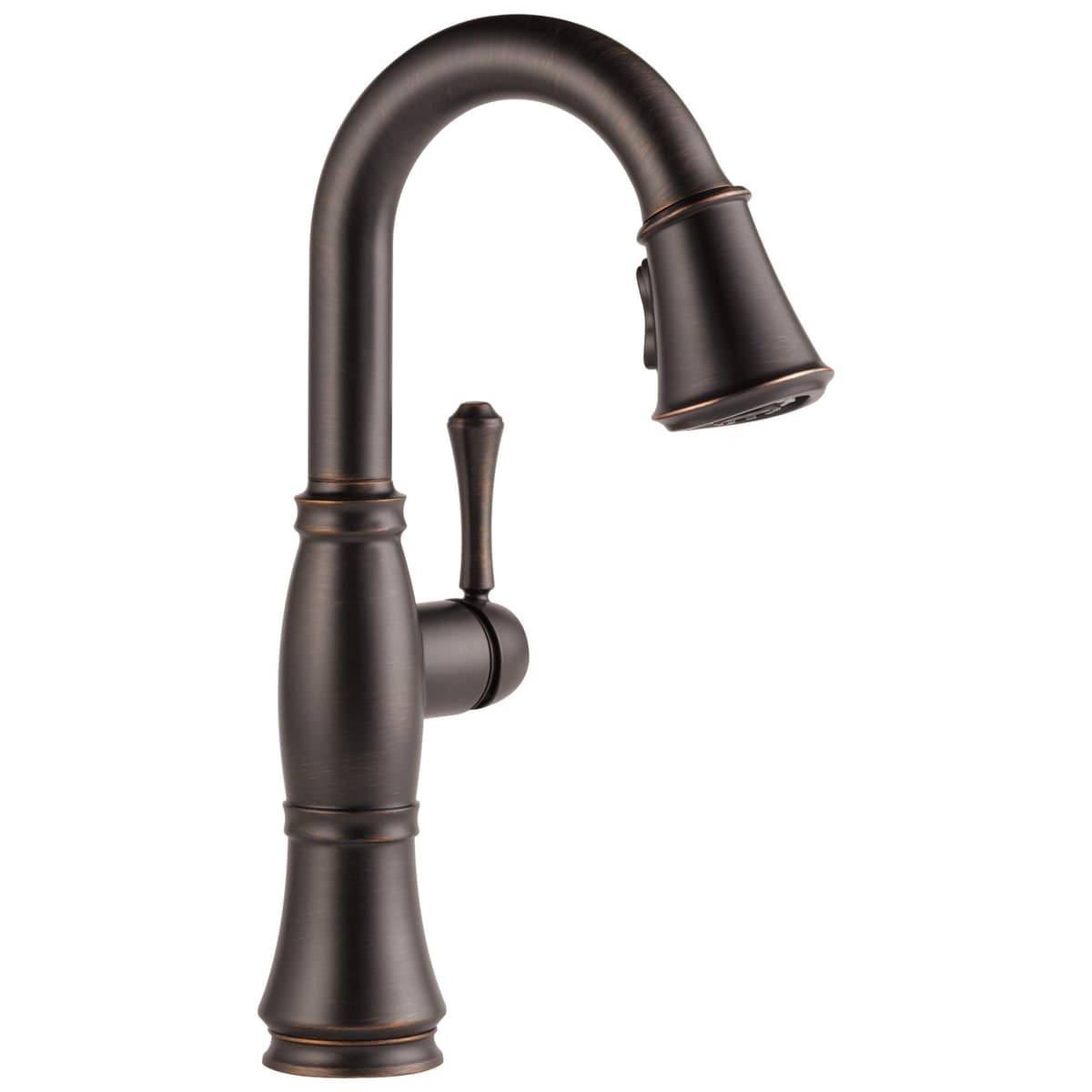 Delta Cassidy Single Handle Pull-Down Bar/Prep Faucet 9997-RB-DST