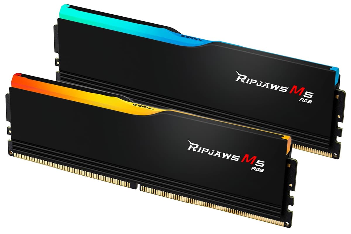G.SKILL Ripjaws M5 RGB DDR5 64GB (2x32GB) 6000MT/s CL32 - U-DIMM