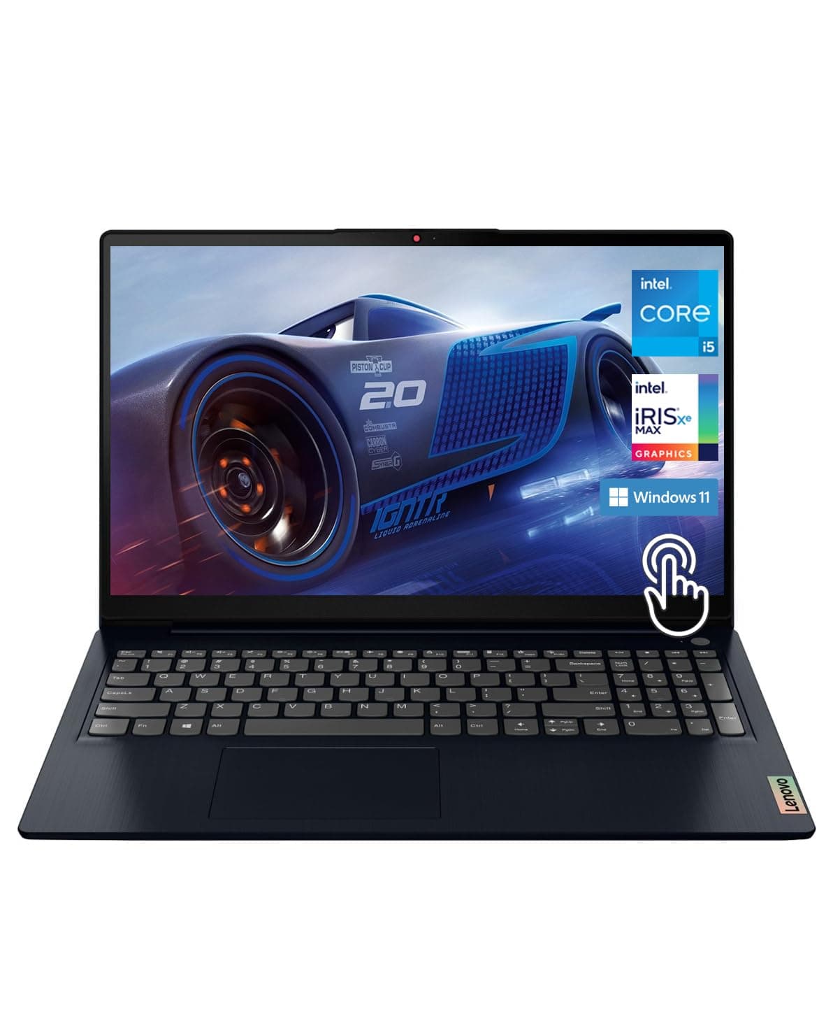 Lenovo Ideapad 3i 15.6" táctil pantalla Full HD, estudiante, negocios, 11ª generación Core i5-1155G7 4 núcleos, 16GB RAM DDR4, 1TB SSD, gráficos Intel Iris X, Bluetooth, Wi-Fi, Win11, Azul Abismo, con GaLiMu IdeaPad 3 15ITL6