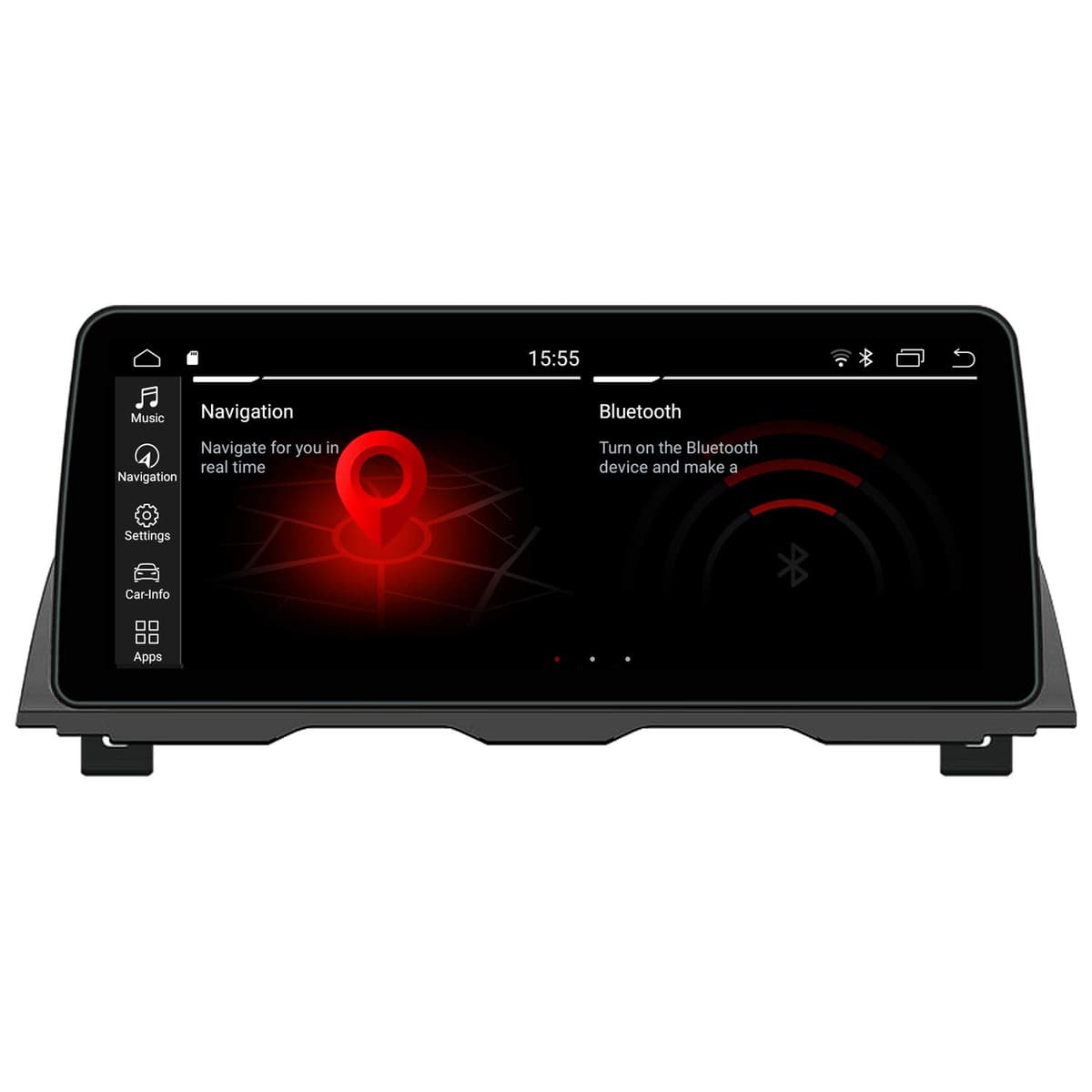 Koason Pantalla Android 12.3" HD para BMW Serie 5 F10/F11 CIC 2010-2012 KS-H509Q