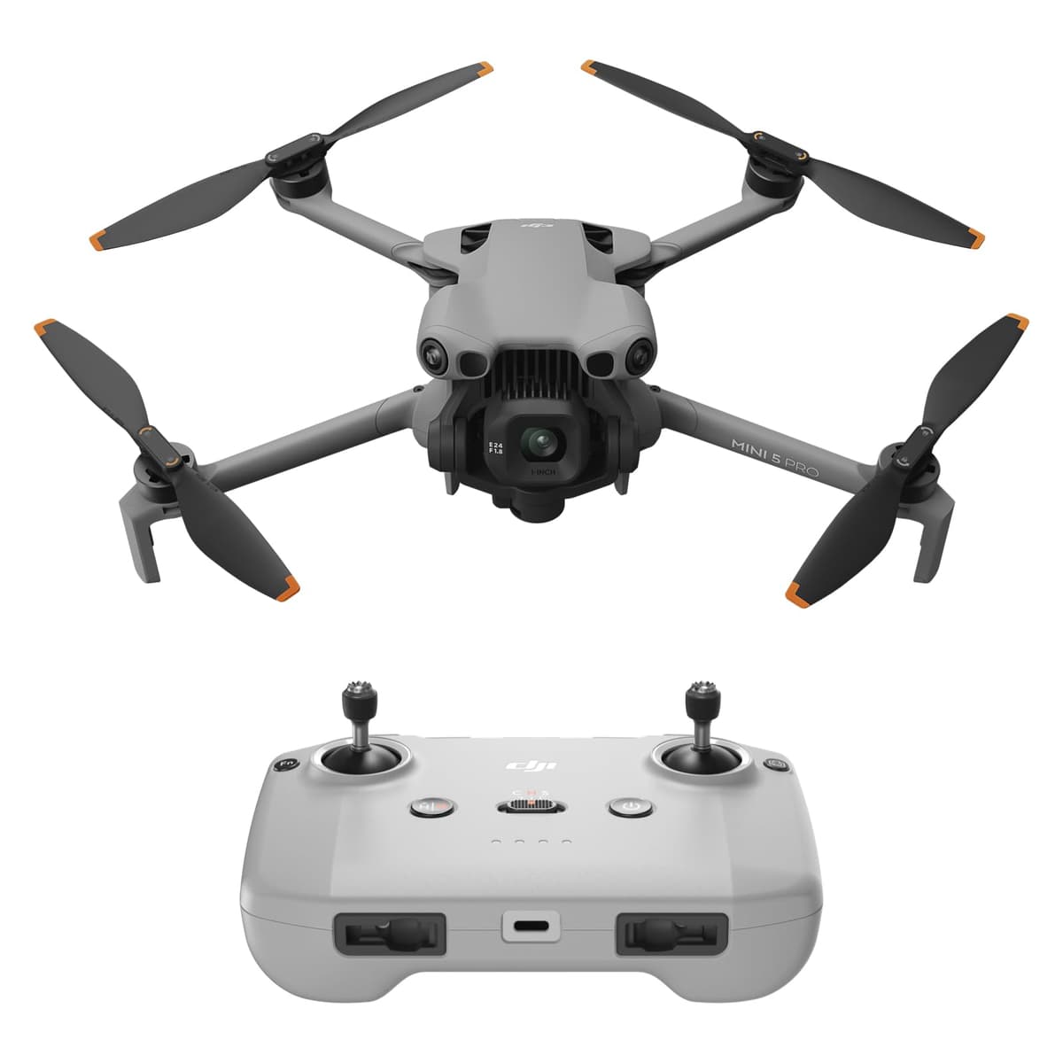 DJI Mini 5 Pro - Drone Ultraligero Plegable con Cámara 1" CMOS, Omnidireccional Sensing, 4K, ActiveTrack 360° 6941565996091