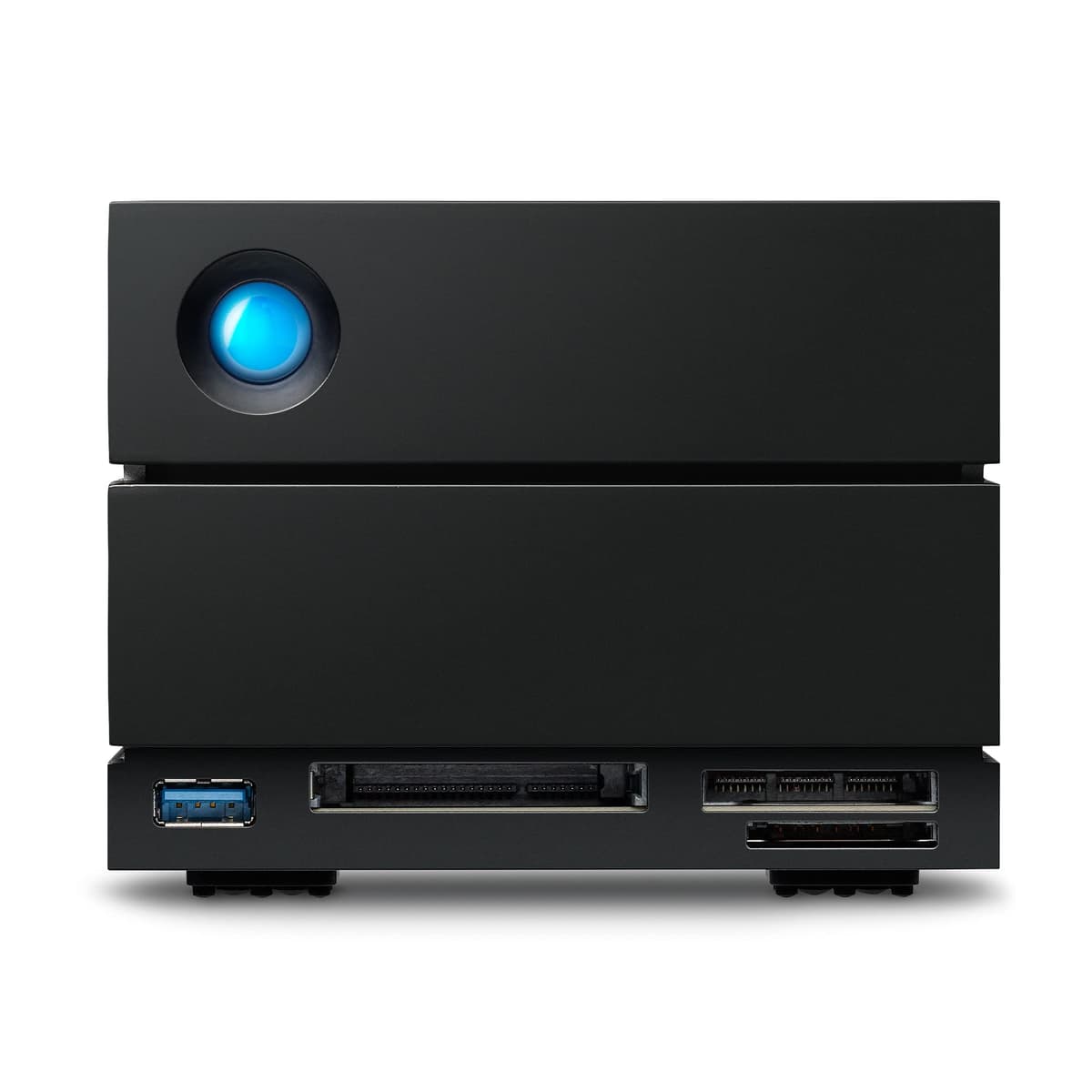 Seagate LaCie 2big Dock 20TB Disco Duro Externo - Compatibilidad Thunderbolt y USB4, Recuperación de Datos (STLG20000400)