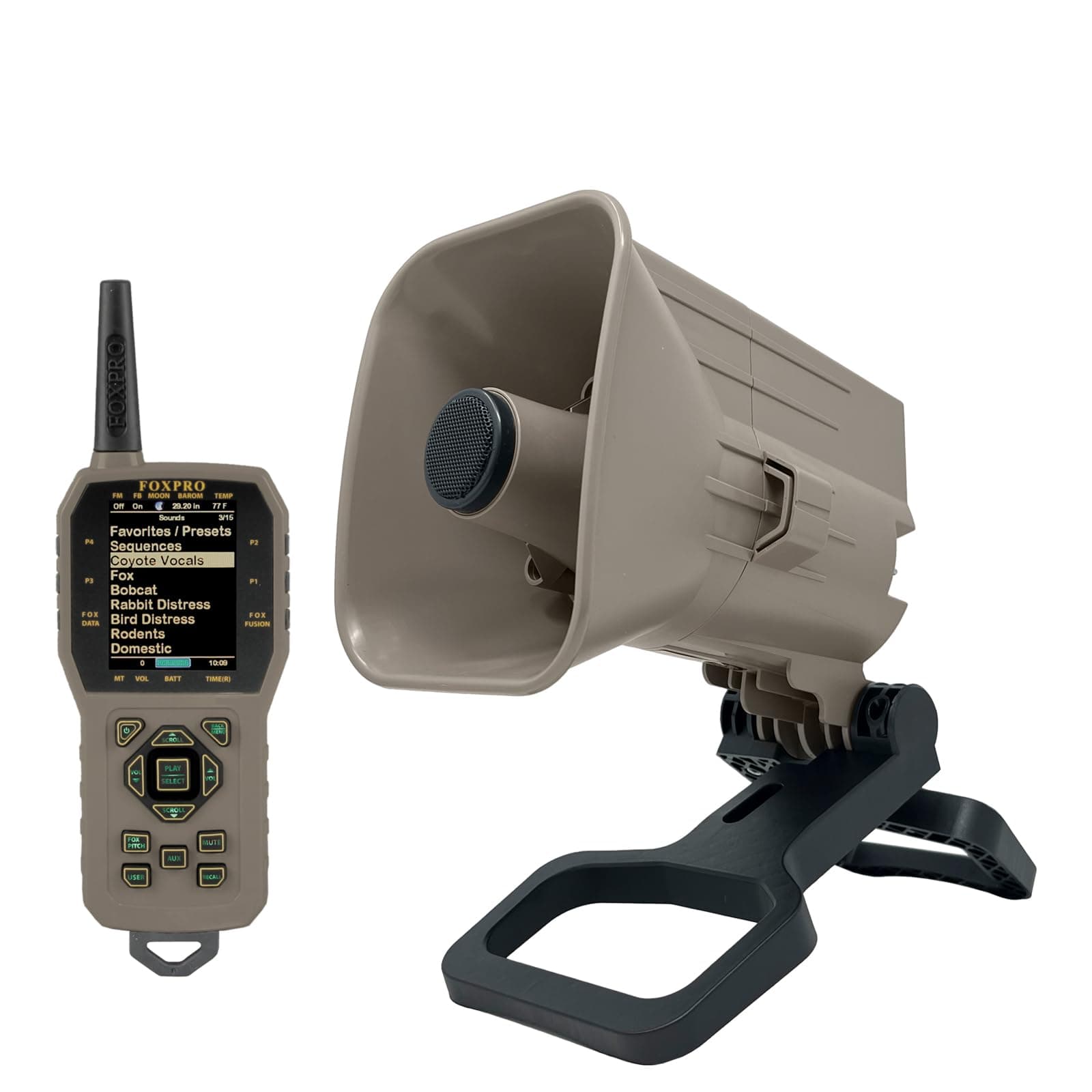 FOXPRO X24 Llamador electrónico programable con altavoz XHD para depredadores