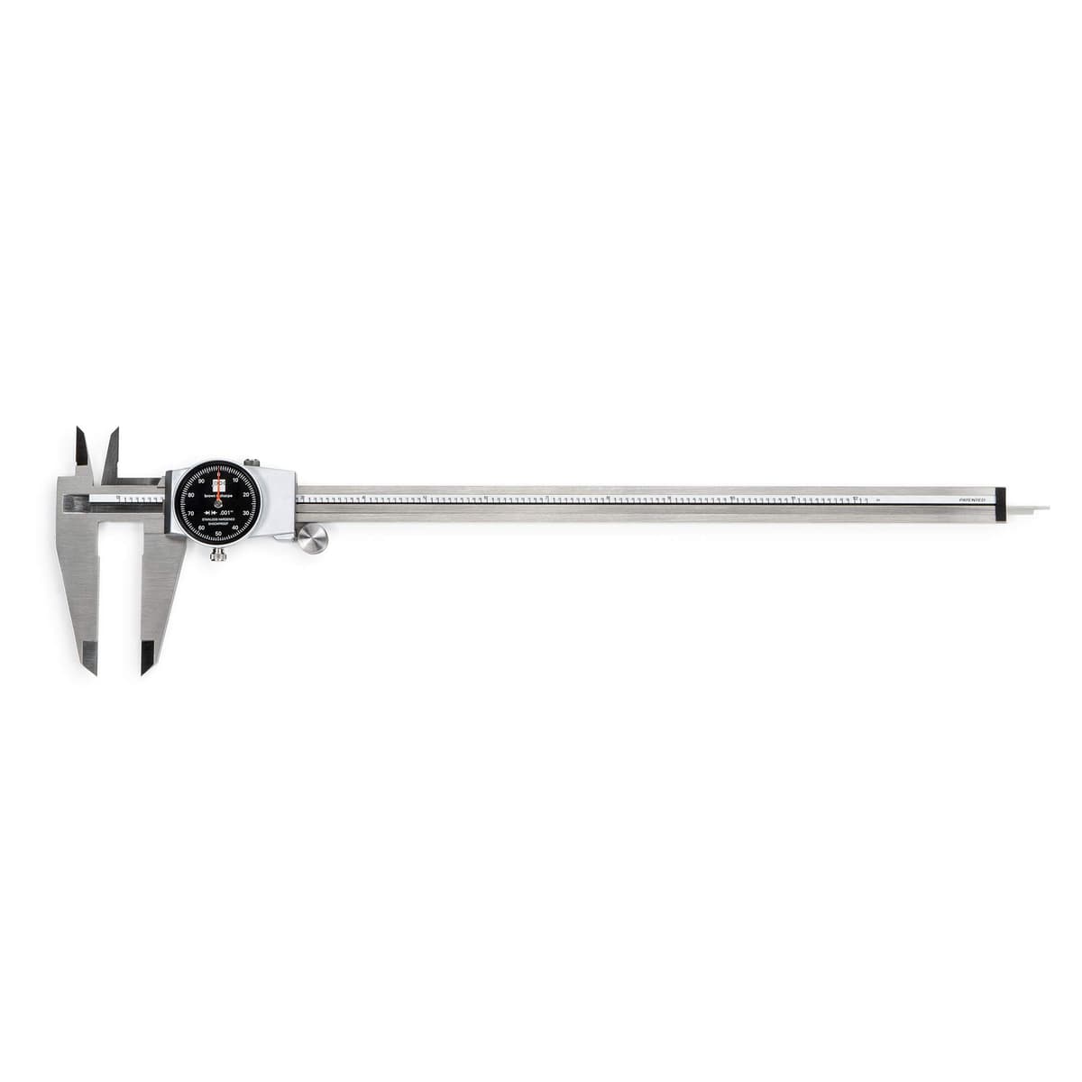 TESA Brown & Sharpe 599-579-12-5-1 Caliper Dial Acero Inox 0"-12"