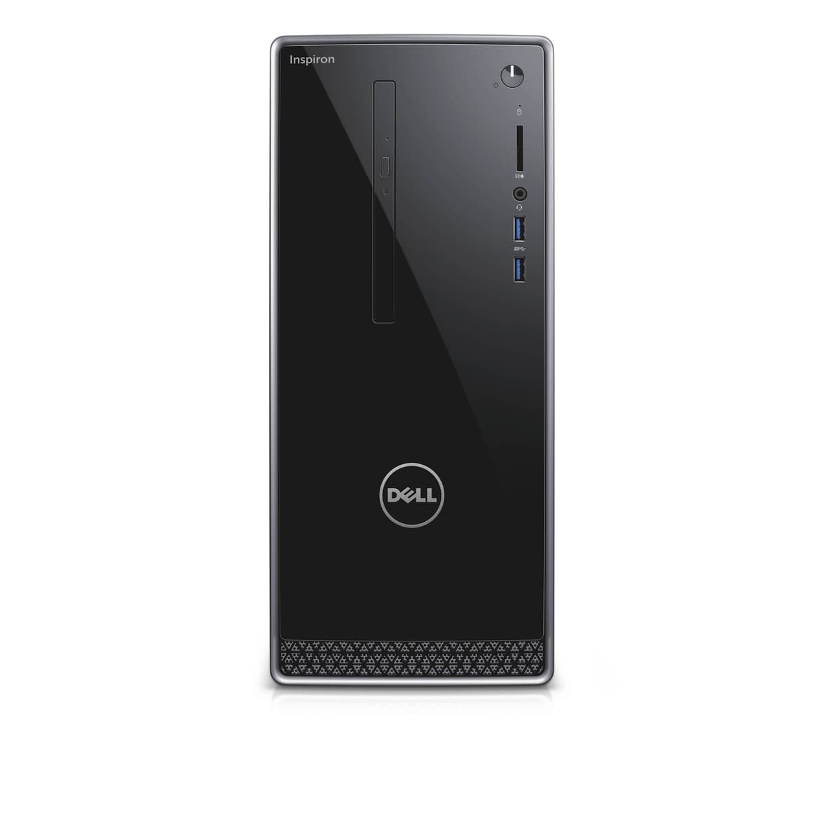 Dell Inspiron i3668-5113BLK-PUS Torre de Escritorio Negra con Acentos Plateados