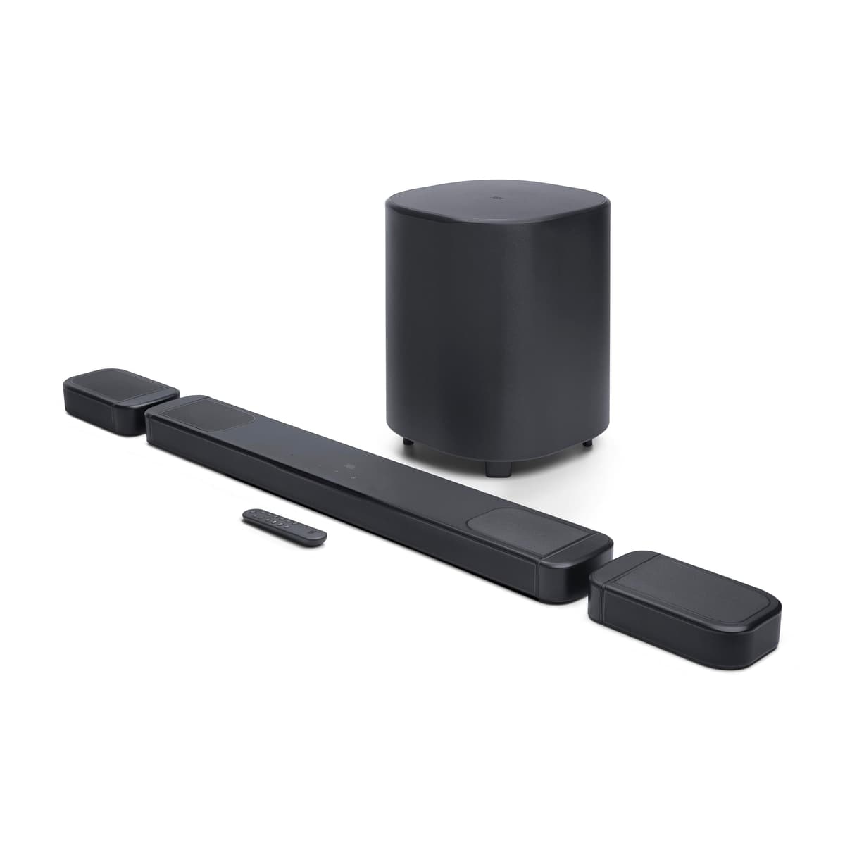JBL Bar 1000MK2 7.1.4 Channel Soundbar con Altavoces Traseros Desmontables, Dolby Atmos y DTS:X, 480W y Subwoofer 10" JBLBAR1000M2BLKAM