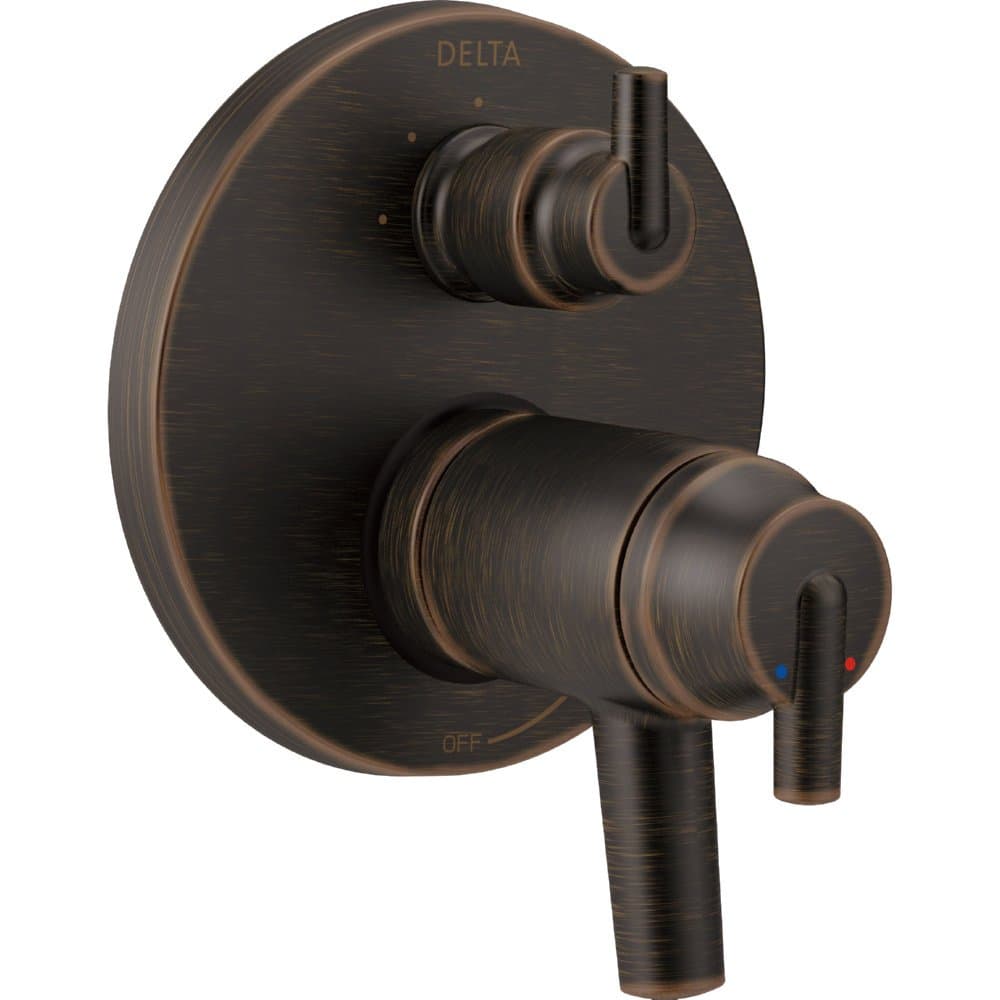 DELTA Trinsic TempAssure T27T859-RB juego de control para válvula termostática, Venetian Bronze