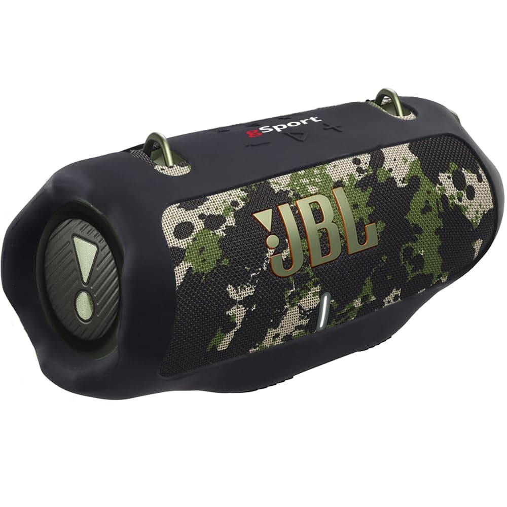 JBL Xtreme 4 Altavoz Bluetooth con funda de silicona gSport (Camo) GSPORT-XTREME4-CAMO-WR